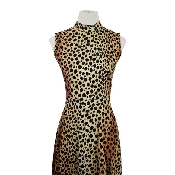 Nicole Dress - Vintage 1960’s Cheetah Dress - Picture 2 of 4
